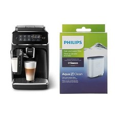 필립스3200 시리즈 Fully 오토매틱 에스프레소기계 wi세대 LatteGo 블랙 EP3241/54 필립스세코 Aqua클린 Filter 싱글 Unit CA6903/10, Espresso Machine w LatteGo + A