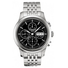 Tissot [리치워치] 티쏘시계 T41.1.387.51 르로끌 크로노 데이데이트 남성메탈