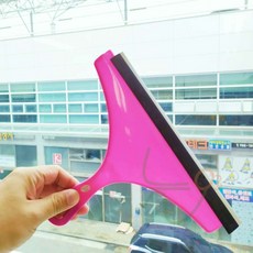 고리형 미니 스퀴지 욕실 유리 청소 창문 닦이, 1개