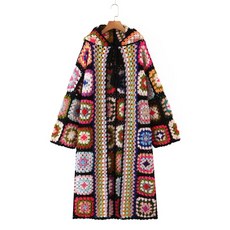 에스닉후드판초