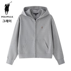폴로 여성 후드집업 베이직 긴팔 POLOWALK