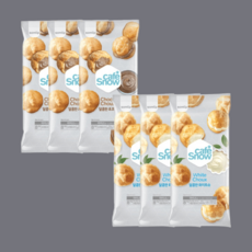 삼립 냉동 화이트슈 초코슈 아이스크림 슈 홈런볼, 6개, 150g