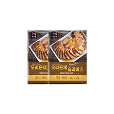 목우촌 오리훈제 슬라이스 400g 식단관리 운동 단백질 고단백 헬스, 8개