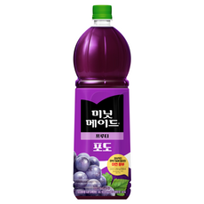 미닛메이드 푸르티 포도 1.5L 5개