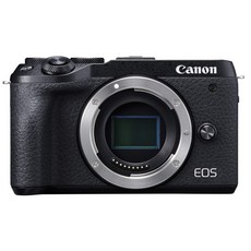 Canon 미러리스 렌즈 교환식 카메라 EOS M6 Mark II 바디 블랙 EOSM6MK2BK-BODY