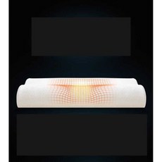 깊은 수면 메모리 폼 베 개 척추 질환 목 코어 경추, 경추베개(높이 3/6cm) 화이트, 1개