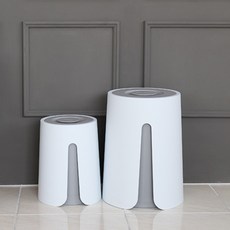프로메이드 압축쓰레기통 기저귀 냄새차단 휴지통, 네이비 20L, 네이비
