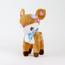 허밍민트 꽃사슴 35cm 봉제인형