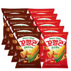 꼬깔콘 고소한맛 67g x 5p + 군옥수수맛 67g x 5p 세트, 1세트