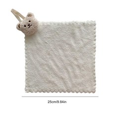 욕실용 곰 손수건 귀여운 패턴 손가락 끝 목욕 수건, d, 1개