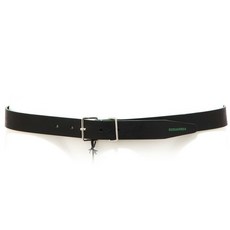 [해외]남자명품벨트 9473T cintura uomo DSQUARED2 nero/verde pelle genuine leather black belt men