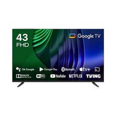 와이드뷰 FHD 익스코리아 스마트 안드로이드 TV, 109cm(43인치), LE-431FSGA, 스탠드형, 고객직접설치