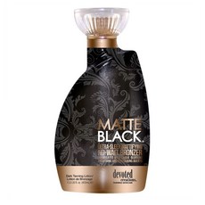 Devoted Creations Matte Black 디보티드 크리에이션 매트 블랙 다크 태닝 로션 400ml, 1개