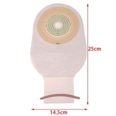 새로운 10X 원피스 시스템 Colostomy Bags 일회용 Ostomy Drainable Single Pouch Kit, 10개