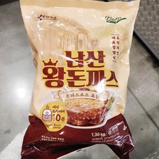 아워홈 경양식 남산 왕돈까스 1.36kg 4인 신선포장 아이스박스 + 아이스팩