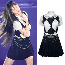 에스파 카리나 의상 할로윈 코스프레 무대의상 공연
