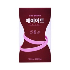 에이어트 1000mg 녹차추출물 브로멜라인, 1개, 30정