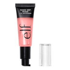 E.l.f. 파워 그립 프라이머 + 4% 나이아신아마이드 젤 기반 및 하이드레이팅 페이스 프라이머 피부를 고르게 하고 밝게 함 메이크업 비건 동물 실험 없음 2.4ml(0