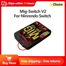 MIG 스위치 V2 NS 플래시 카트리지 게임 콘솔 Everdrive 수정 칩 플러그 앤 플레이 Mig V1 범용 카드, [01] NSMigSwitch V2