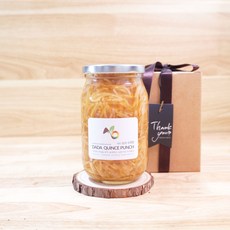 모과청 목에좋은 모과 차 효능 수제 과일 청 화채 수제청 500g 답례품 선생님 명절 선물세트, 1개, 1개입