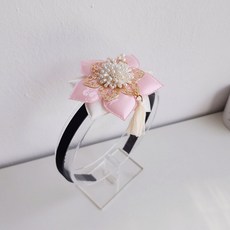 잔꽃 테슬 배씨 머리띠