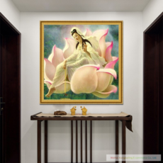 동자승보석십자수