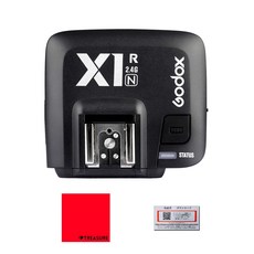 일본 정규 대리점 Godox X1R-N X1 X1RN 무선 수신기 리시버 Nikon 니콘 대응 크로스 첨부, 1개
