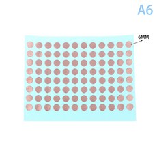 리모컨 단추 전도성 테이프 패치 게임 콘솔 핸들 접촉 고장 수리 직경 .5mm 2mm 3mm 4mm 5 6mm, 1개, 05 A6, 한개옵션2