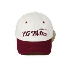 1993STUDIO [LG트윈스] LG트윈스 콜라보 볼캡_레드 [LG TWINS] LG TWINS COLLAB BALL CAP_RED