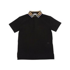 버버리키즈 체크 카라 반팔티셔츠 JOHANE CHECK 8078567 A1189 (성인착용가능)