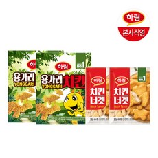 용가리치킨 300g*2+치킨너겟 300g*2, 단품