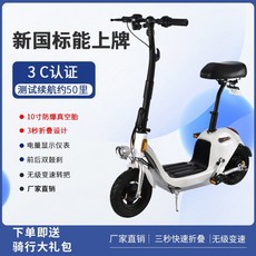 전동킥보드 좌식 앉아서 타는 성인 전기자전거 배터리