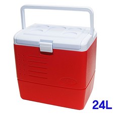 [PLANB] WJ 716 24리터S 아이스박스 캠핑양념 쌀 김치 통 도시락 디스펜서 보관 용기 트레이 병 반찬 소스 밀폐 냉동 신선 P/B : 755A4B+3511