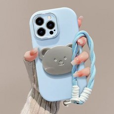 Chephie 아이폰16/15 거치대 스트랩 휴대폰 케이스