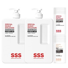 트리플에스 대용량 약산성 탈모샴푸 1350ml+1350ml+무료샘플