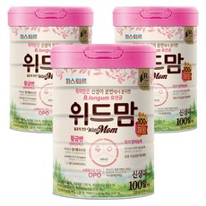 파스퇴르 위드맘 산양 100일 제왕 분유, 750g × 8개, 6개