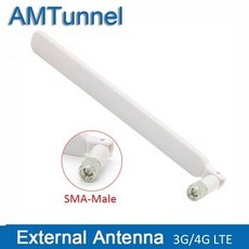 [해외] 3G 4G 안테나 8DBI 4G LTE 외부 라우터 안테나 화웨이 B310 모뎀 라우터 4G MIFI에 한 SMA 남성 WIFI 안테나 3G 전기 안테나, 상세내용표시