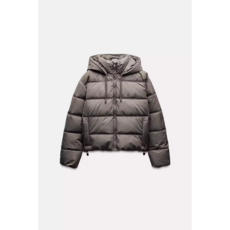ZARA 자라 가을 겨울 라이트 패딩 후드 점퍼