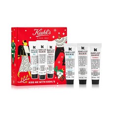 미국발송 키엘 립밤 15ml 3종 세트 (오리지널 민트 크랜베리) Kiss Me With Kiehl's Set, 1개