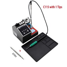 AIFEN A9 납땜 스테이션 호환 C115 C210 C245 핸들 칩 온도 제어 BGA PCB 수리 용접, Universal, C115 with i