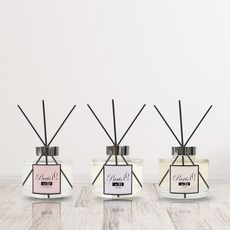 부케가르니 퍼퓸드 샤쉐 섬유탈취제 종이향수 디퓨저, 1개, 디퓨저 150ml+리드5개(바닐라)