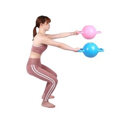 휴대용 물 채우기 덤벨 4-12LB PVC Kettlebell 휘트니스 장비 홈 체육관 요가 운동 역도 37x23cm