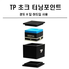 당구초크 TP 터닝포인트 초크 당구용품, H, 1개