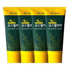 타이거아울렛 바르는 보스웰리아 크림 100ml x 4개 무릎 관절 근육통 통증 완화 스포츠마사지 근육 젤 크림