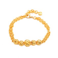 순금볼두줄목걸이