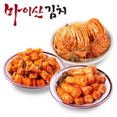 마이산김치 [한국농협김치] 3종5호 포기김치3kg/깍두기1kg/총각김치1kg, 1