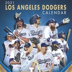 Los Angeles Dodgers: 2021-2022 calendar - 24 months - 8.5 x 8.5 glossy paper Paperback, Independently Published, English, 9798585257131