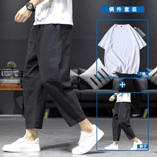 남성린넨평상복세트