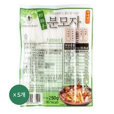 다원 일자형 분모자 250g - 무방부제 국산, 5개