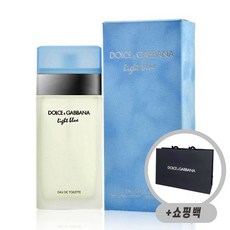 돌체앤가바나 라이트블루 EDT 25ml + 전용 쇼핑백, 없음